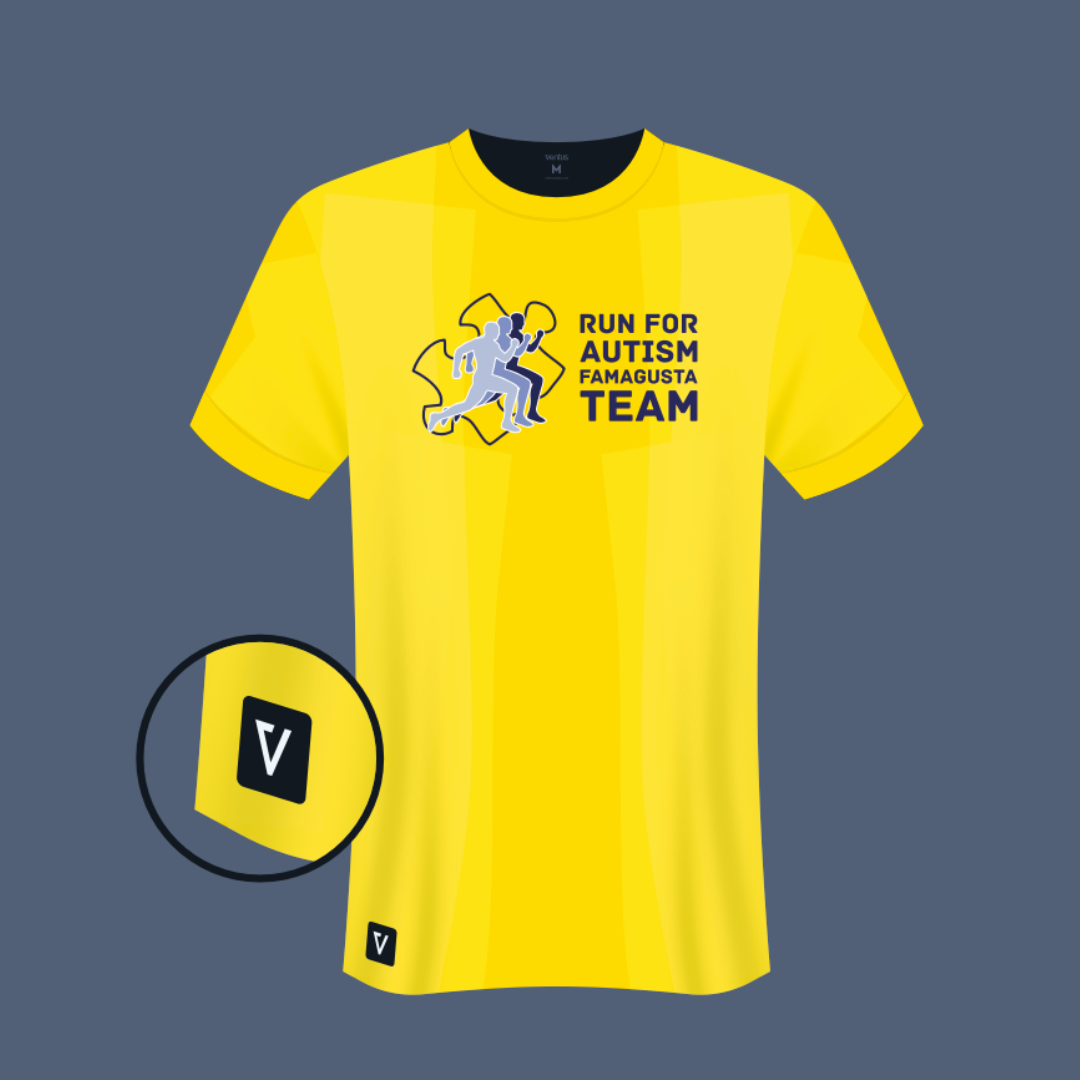 Run For Autism Team Running T-shirt 2024 (no Sponsors)