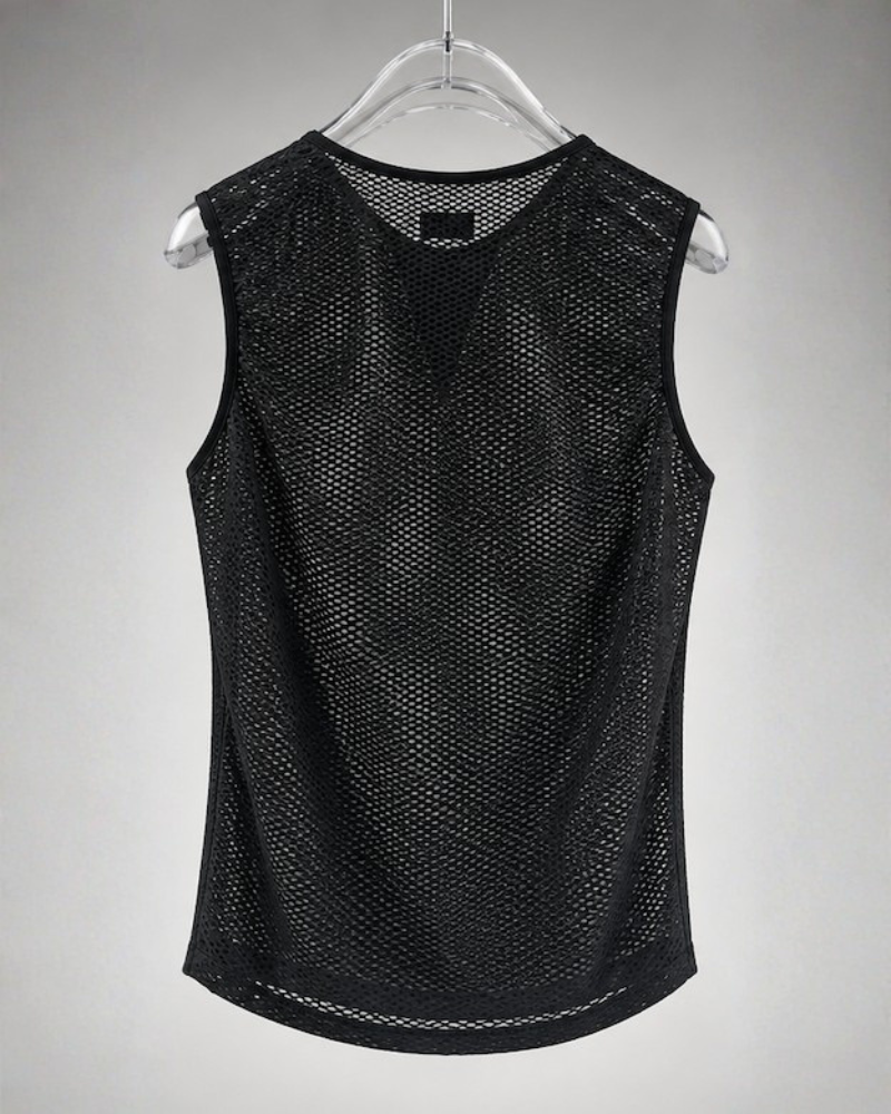 AeroMesh Sleeveless Base Layer - Black