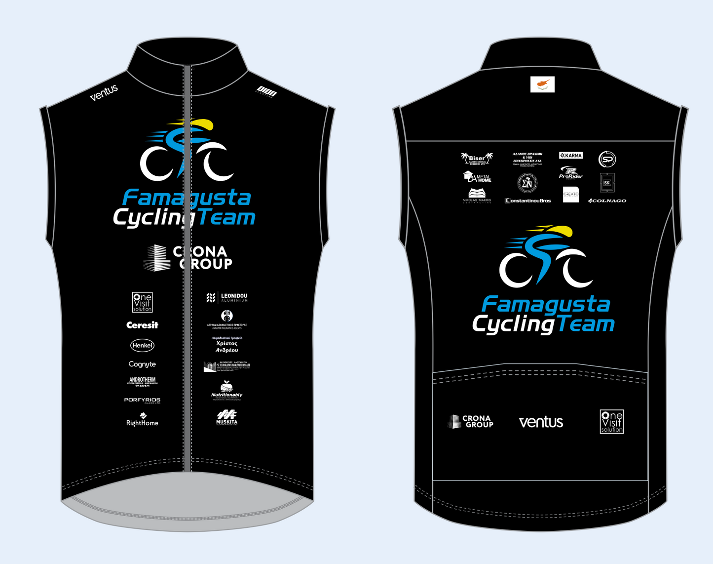 Famagusta Cycling Pro All-Weather Vest/Gilet III