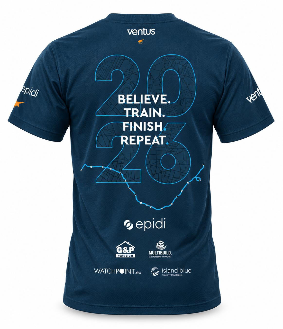 Ventus x DimosPaps 2026 Authentic Marathon Special Edition T-shirt