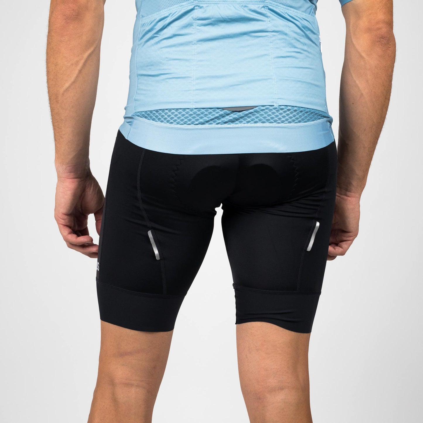 Men Cycling Jersey - Light Steel Blue