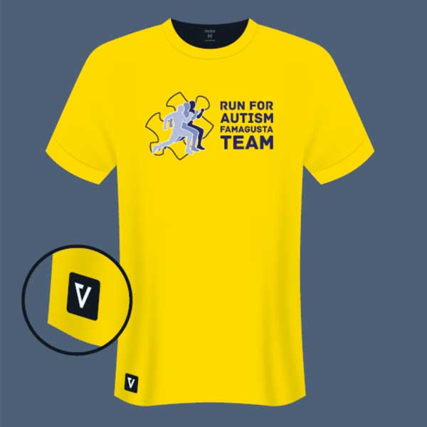 Run For Autism Team Running T-shirt