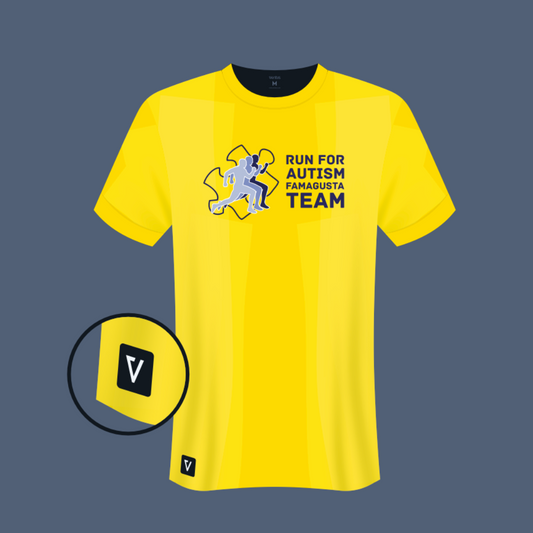 Run For Autism Team Running T-shirt 2024 (Sponsors)