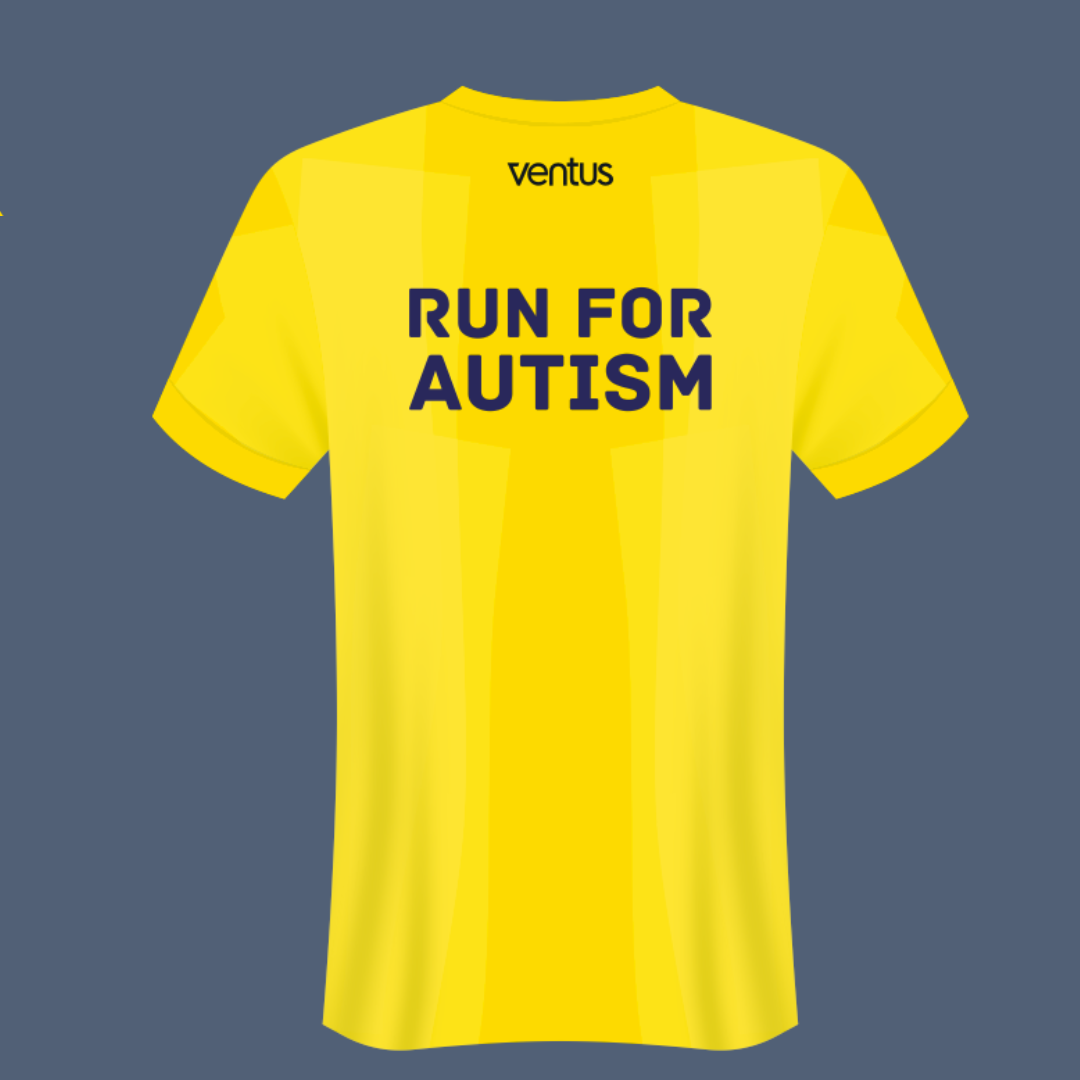 Run For Autism Team Running T-shirt 2024 (no Sponsors)