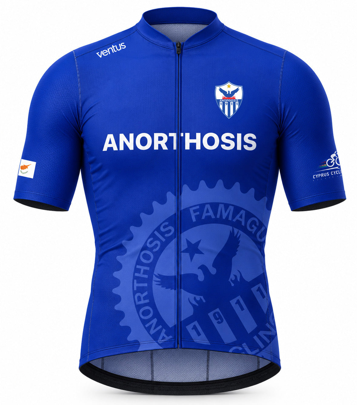 Anorthosis Cycling Pro Racing Lightweight Jersey (Sponsors)