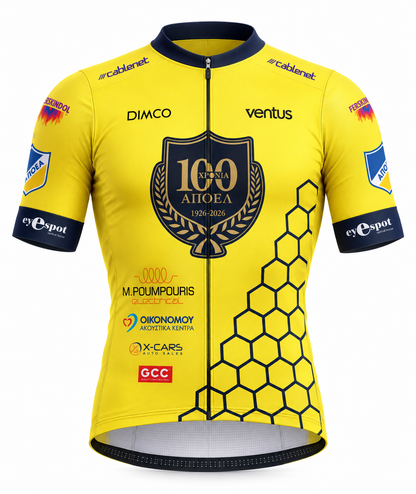 Apoel Cycling Short Sleeve Jersey