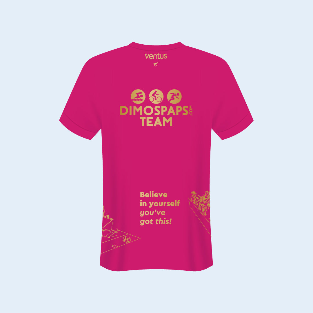 DimosPaps Team Running T-shirt - Athens Authentic Marathon 2023