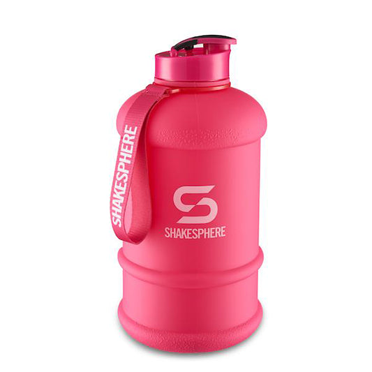 ShakeSphere Hydration Jug 1.3L Matte Pink/White Logo
