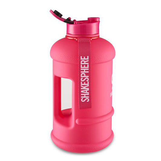 ShakeSphere Hydration Jug 1.3L Matte Pink/White Logo