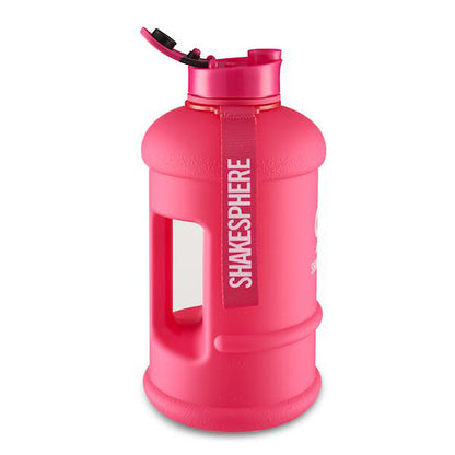 ShakeSphere Hydration Jug 1.3L Matte Pink/White Logo