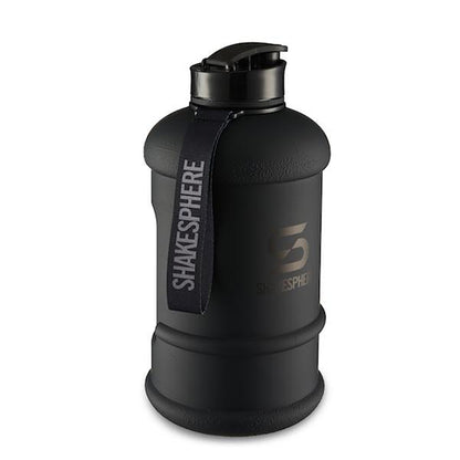 ShakeSphere Hydration Jug 1.3L Matte Black/Black Logo