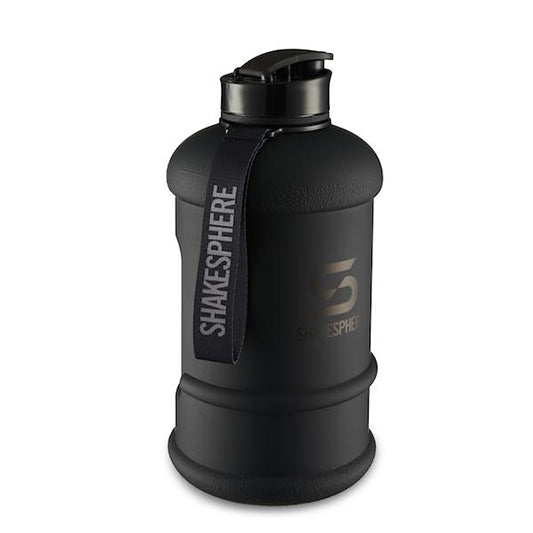 ShakeSphere Hydration Jug 1.3L Matte Black/Black Logo