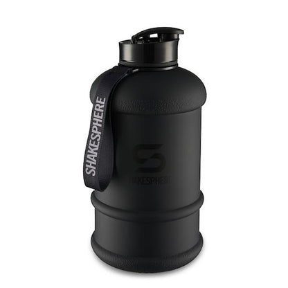 ShakeSphere Hydration Jug 1.3L Matte Black/Black Logo