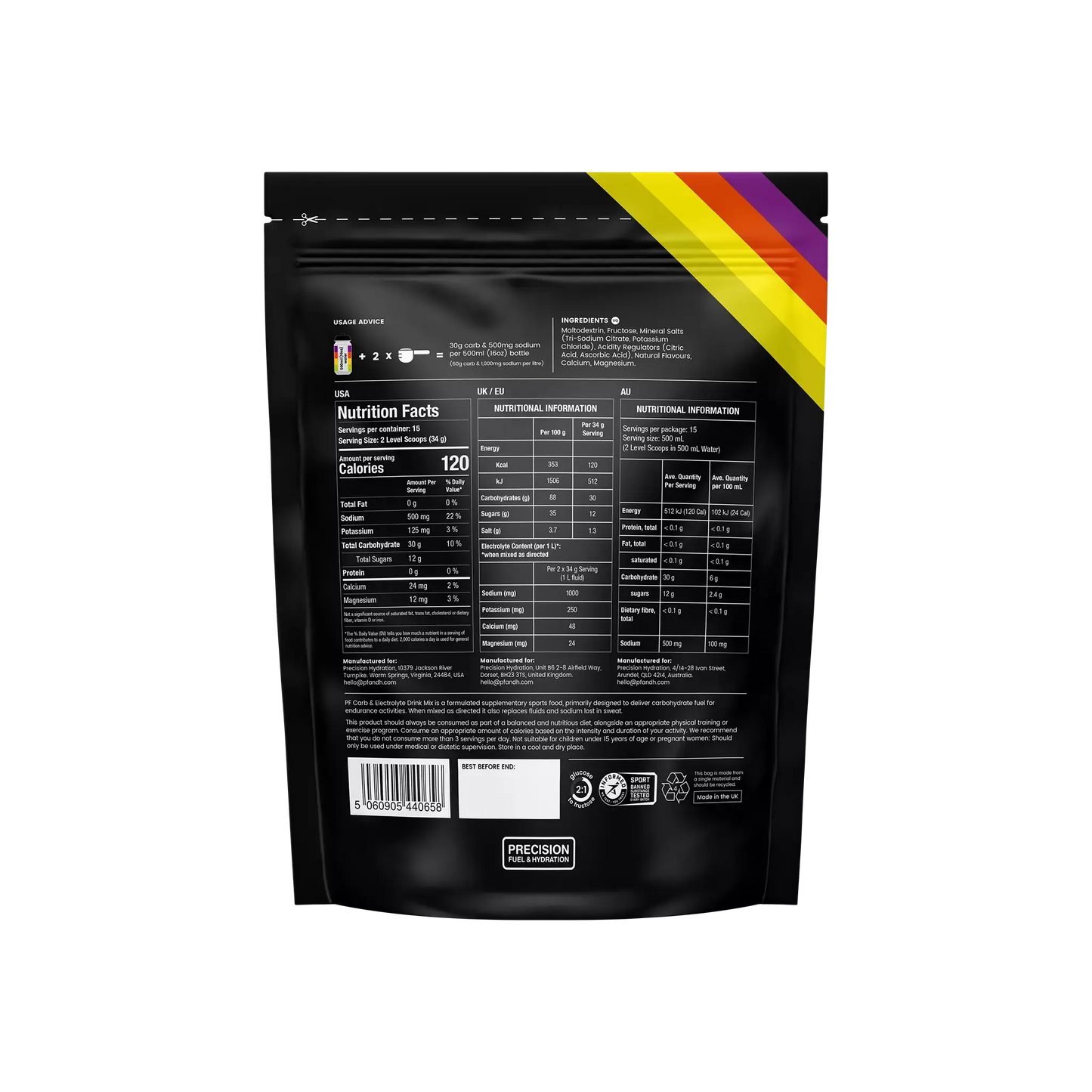 Carb & Electrolyte Drink Mix