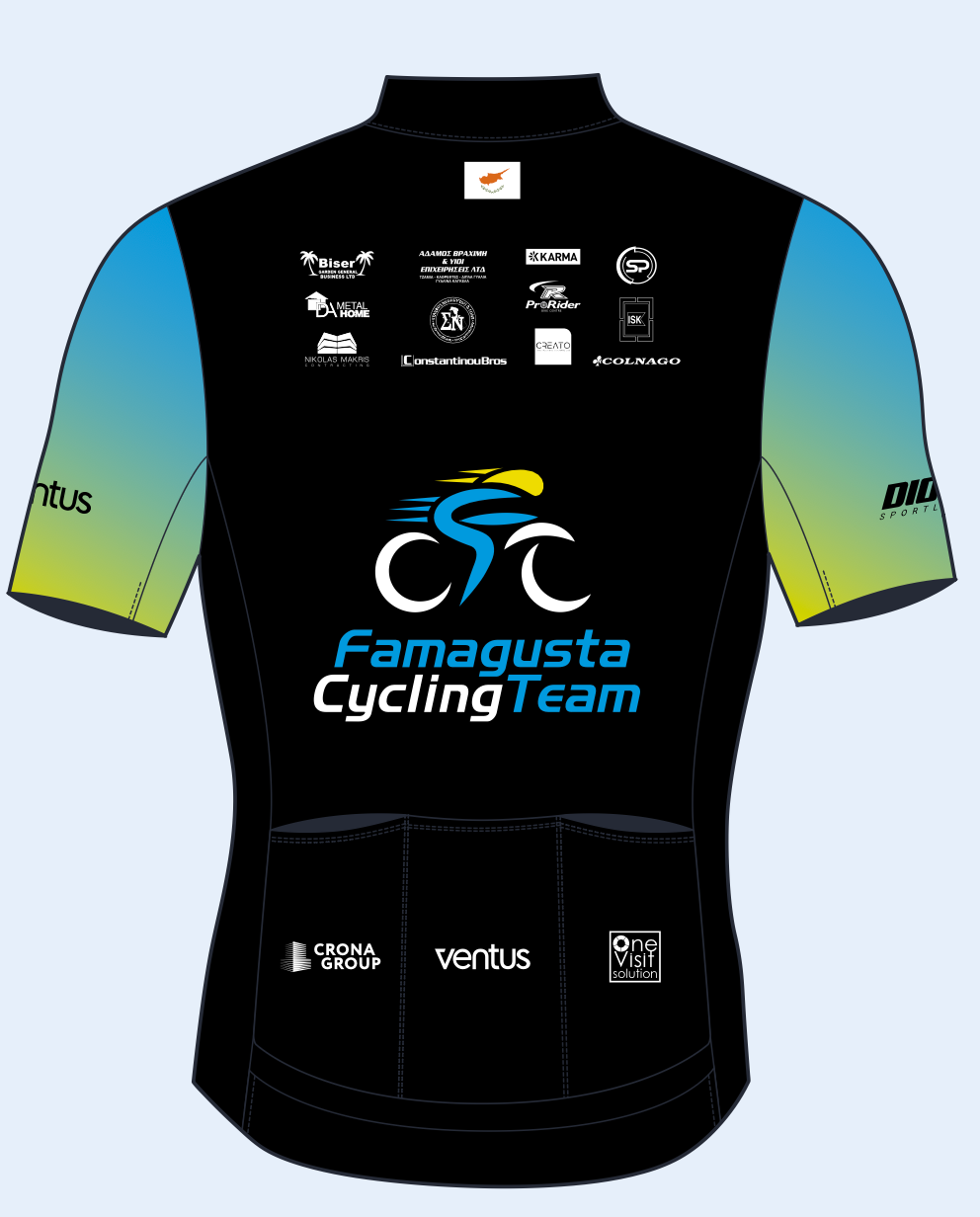 Famagusta Cycling Pro Racing Lightweight Jersey