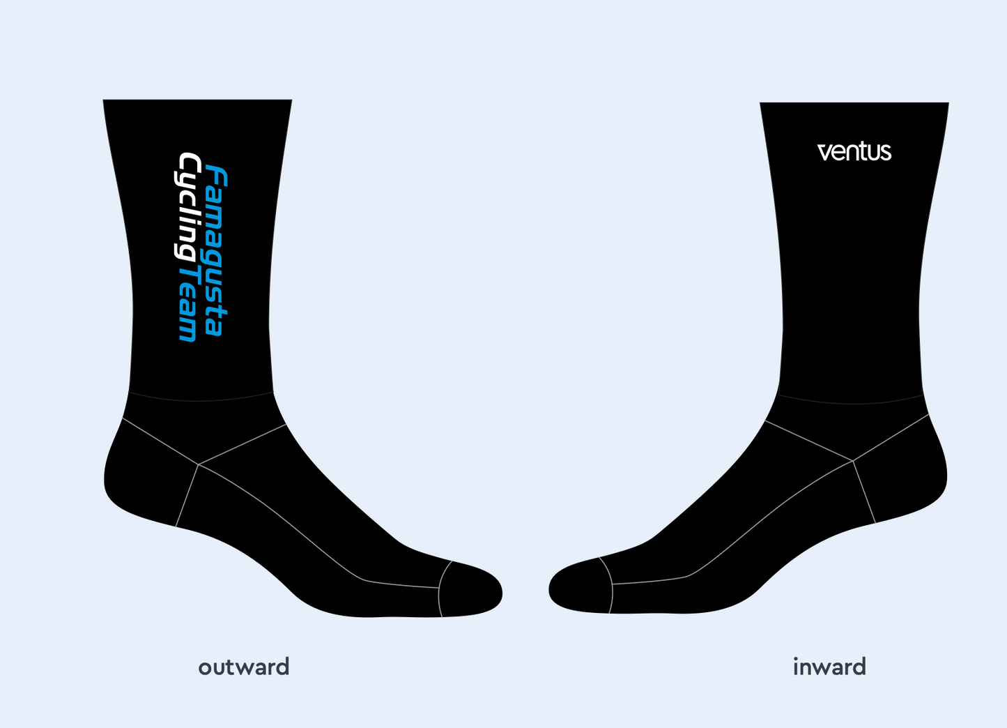 Famagusta Cycling Aero Cycling Socks