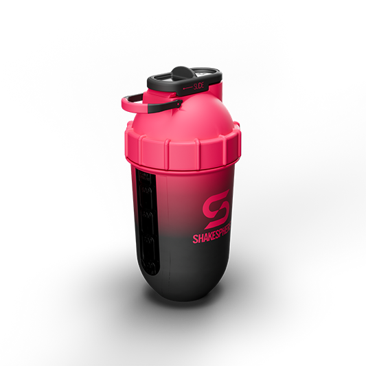 ShakeSphere Tumbler Cooler Shaker Ombre Pink