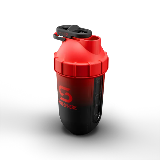 ShakeSphere Tumbler Cooler Shaker Ombre Red