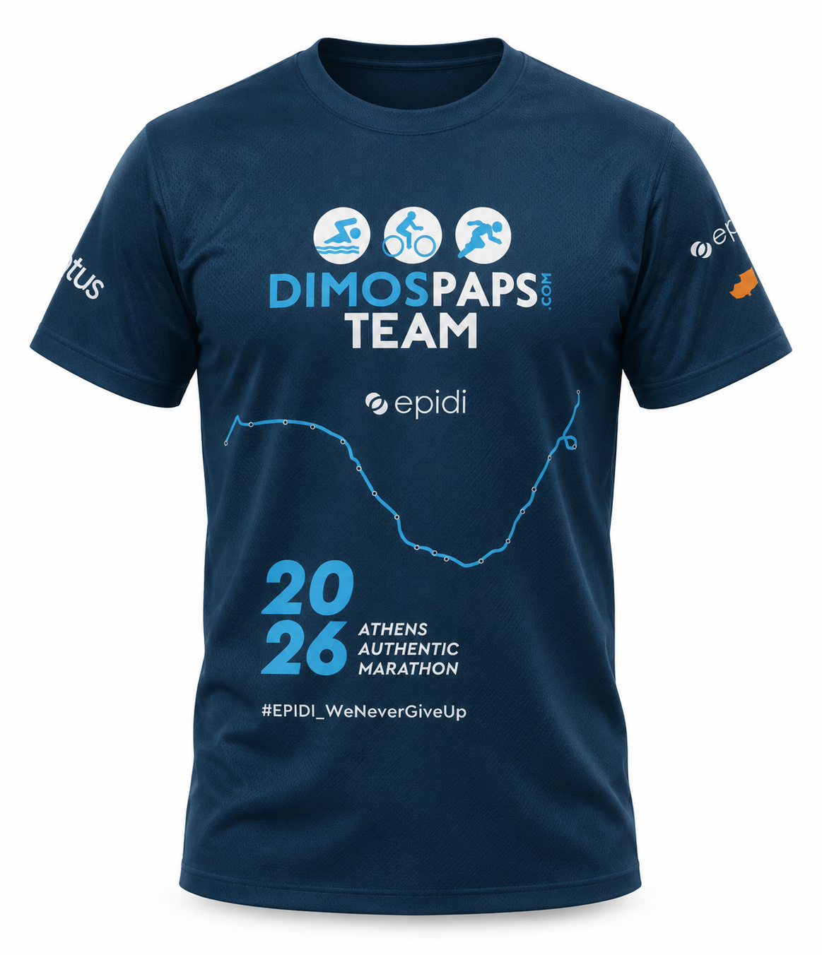 Ventus x DimosPaps 2026 Authentic Marathon Special Edition T-shirt
