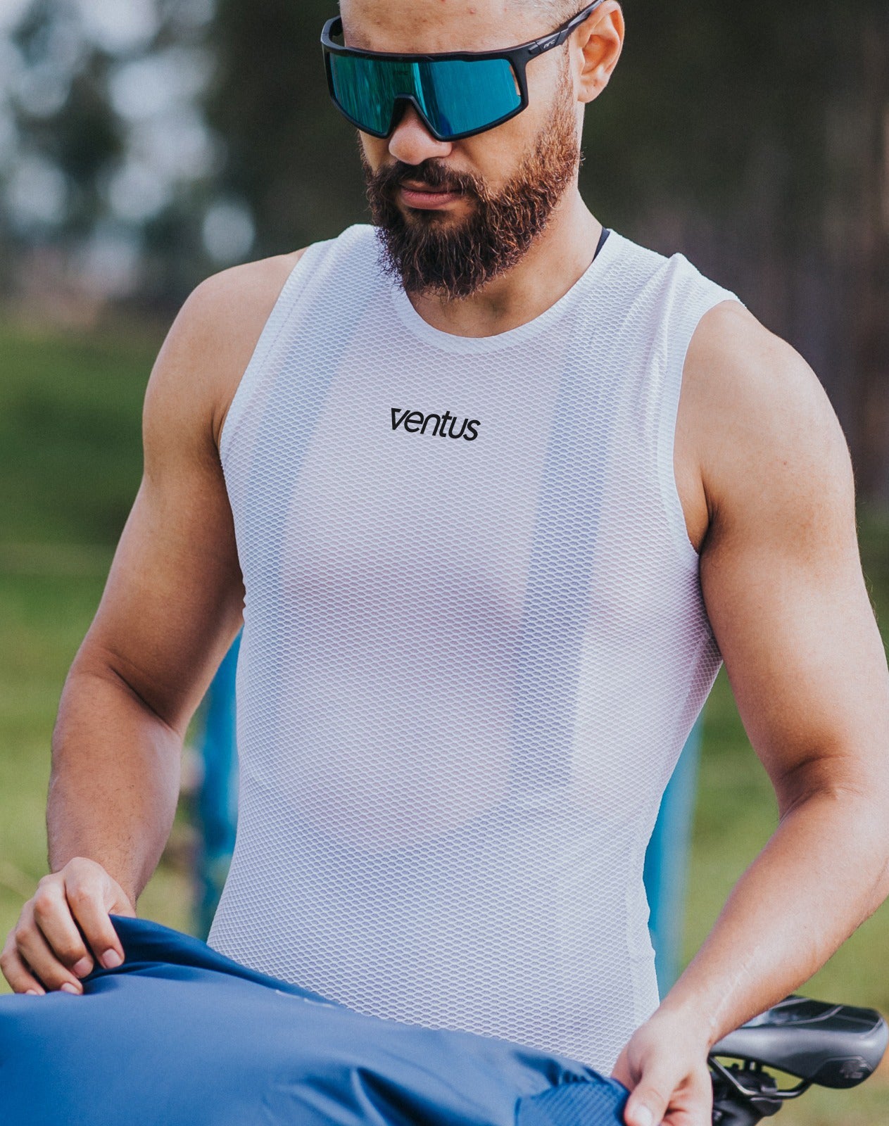 Cycling Base Layer - White