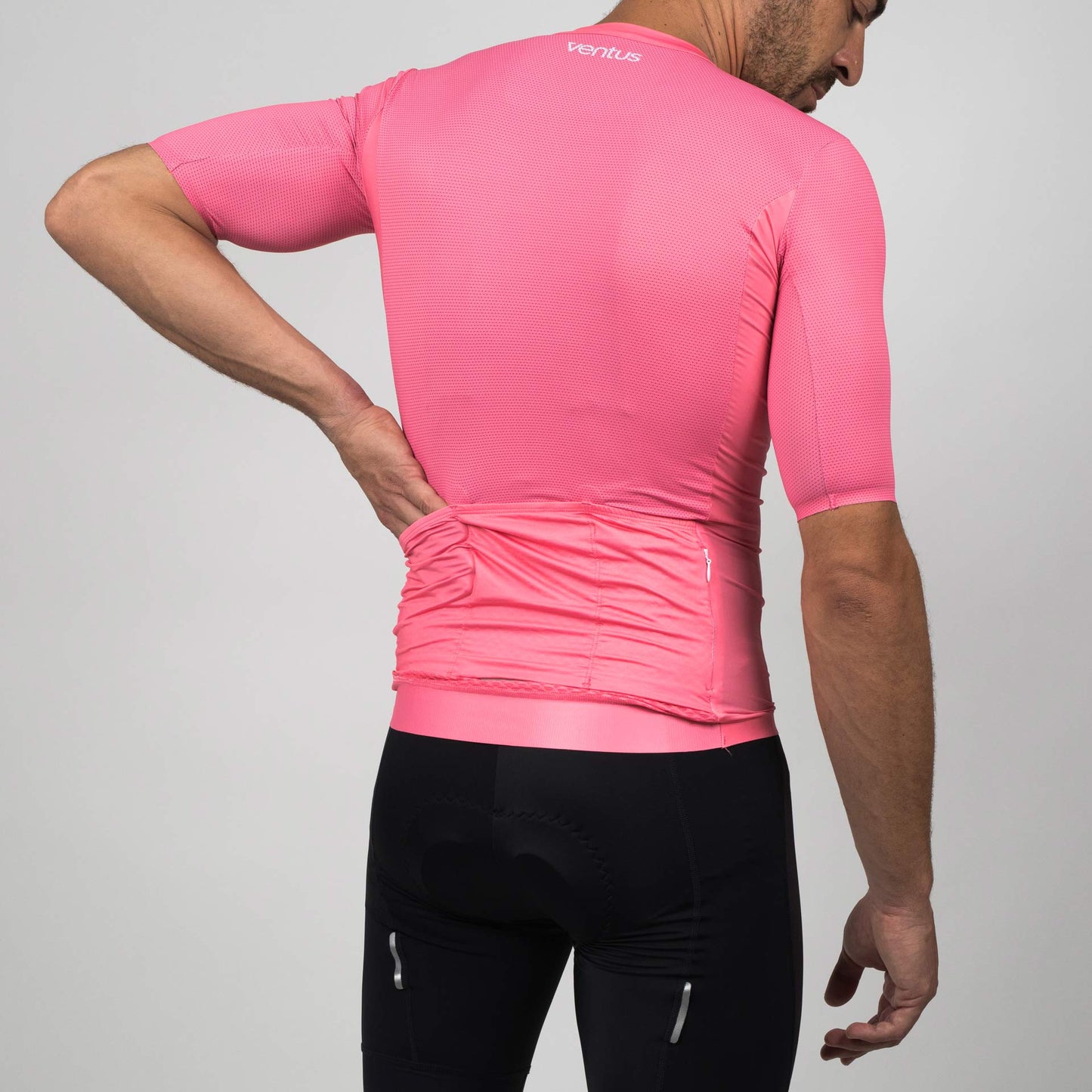 Men Cycling Jersey - Light Coral