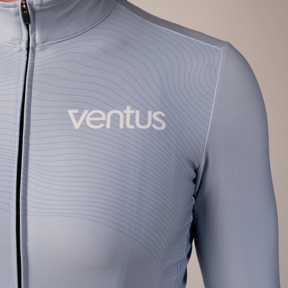 Long Sleeve Thermal Jersey – Grey Wind