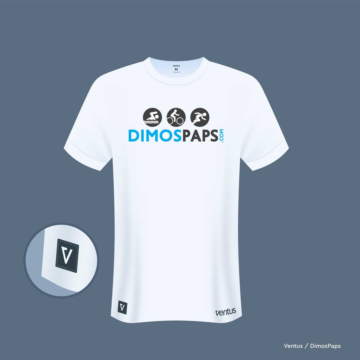Ventus DimosPaps Team Running T-shirt